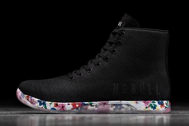 Nobull Superfabric High-Top Women's Trainers Black | Australia (FC0145)